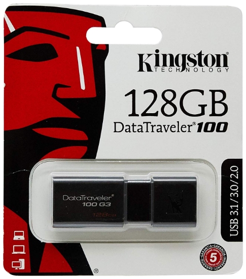 Picture of flash memory 128gb kingston